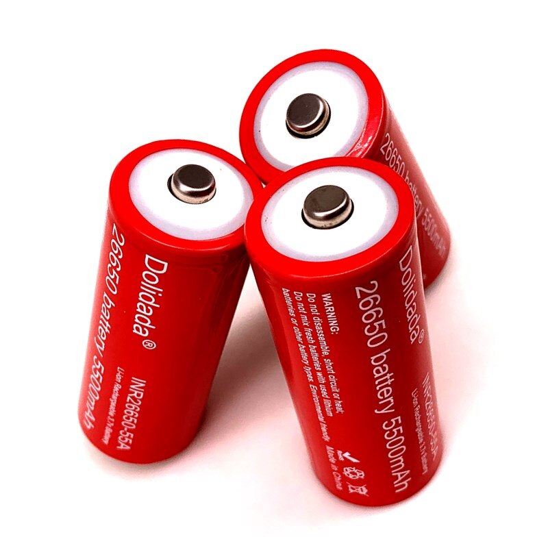 26650 Original 3.7 v 5500 mah Lithium Rechargeable... – Vicedeal