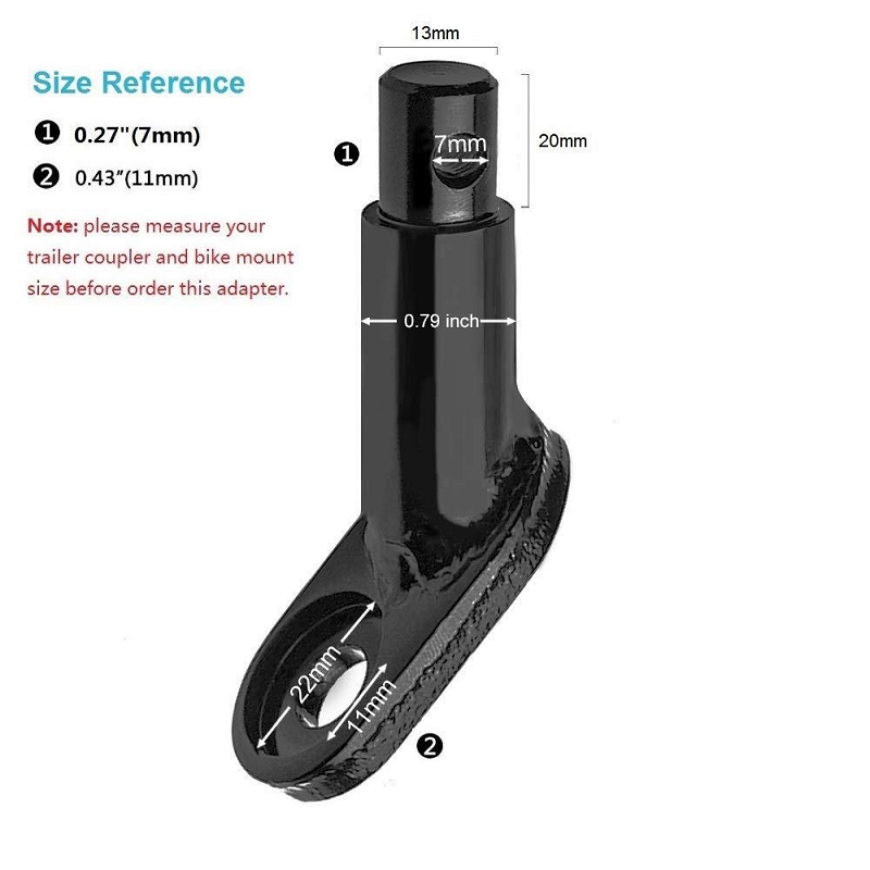 Easy to install Practical Steel Bike trailer hitch coupler Bicycle Rear Connector Racks perfect for Baby pet sundries trailer