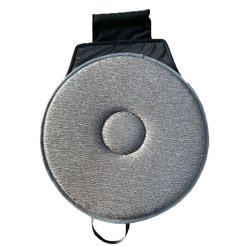 directe 360 degrés Rotation coussin siège de voiture mousse aide à la mobilité chaise siège pivotant coussin pivotant voiture mémoire mousse tapis: Grey