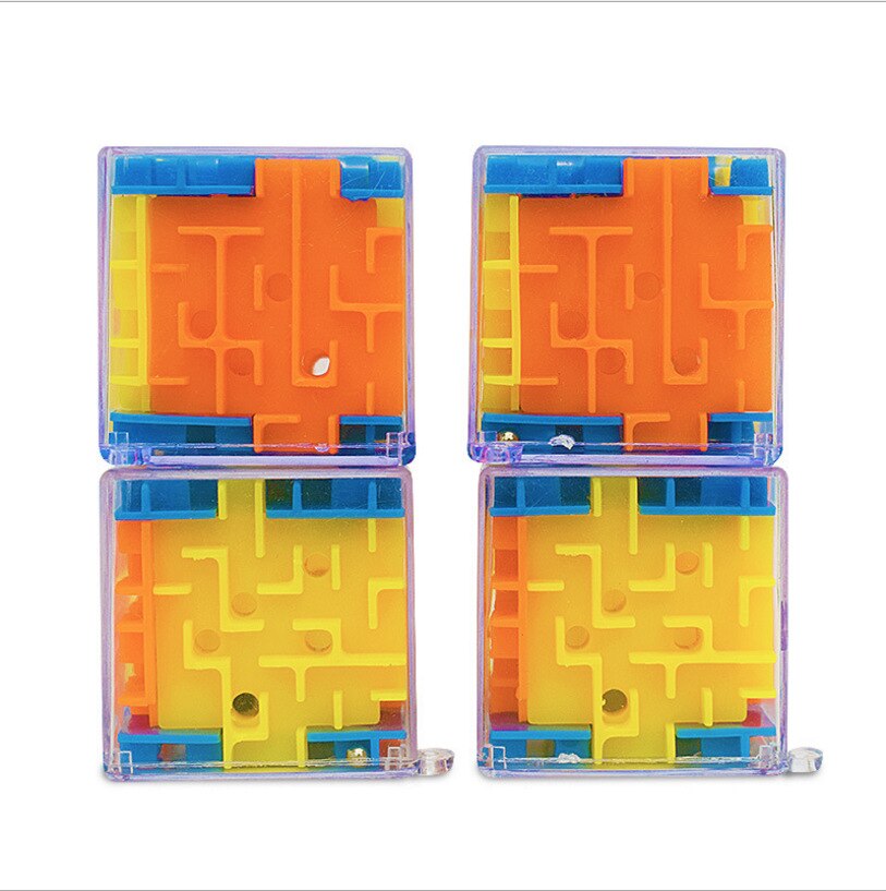 3D Doolhof Puzzel Speelgoed Coördinatie Balance Game Case Box Baby Intelligentie Hersenen Hand Educatief Speelgoed Voor Kinderen Holoday