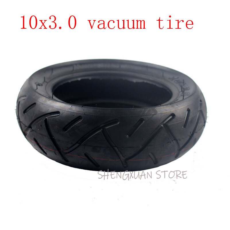 10*3.0 Electric Scooter Tubeless Vacuum Tire 10x3.0 Scooter Vacuum Tyre 10 Inch Widening and Thickening Tire