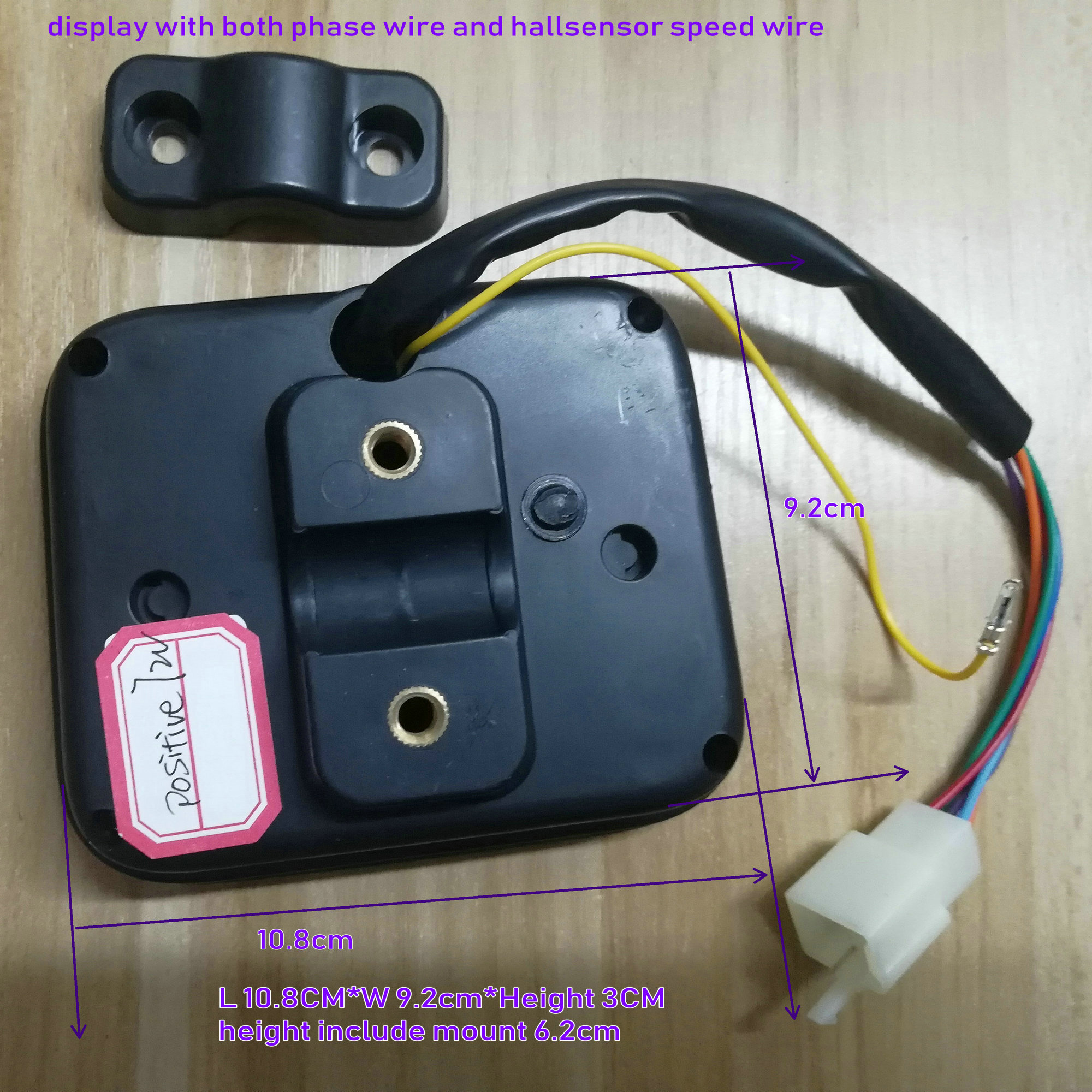 Hastighetsmåler batteri makt/nivå indikator måler 48 v 60 v 72v lcd display elektrisk scooter deler elektrisk sykkel mtb atv utv dashbord