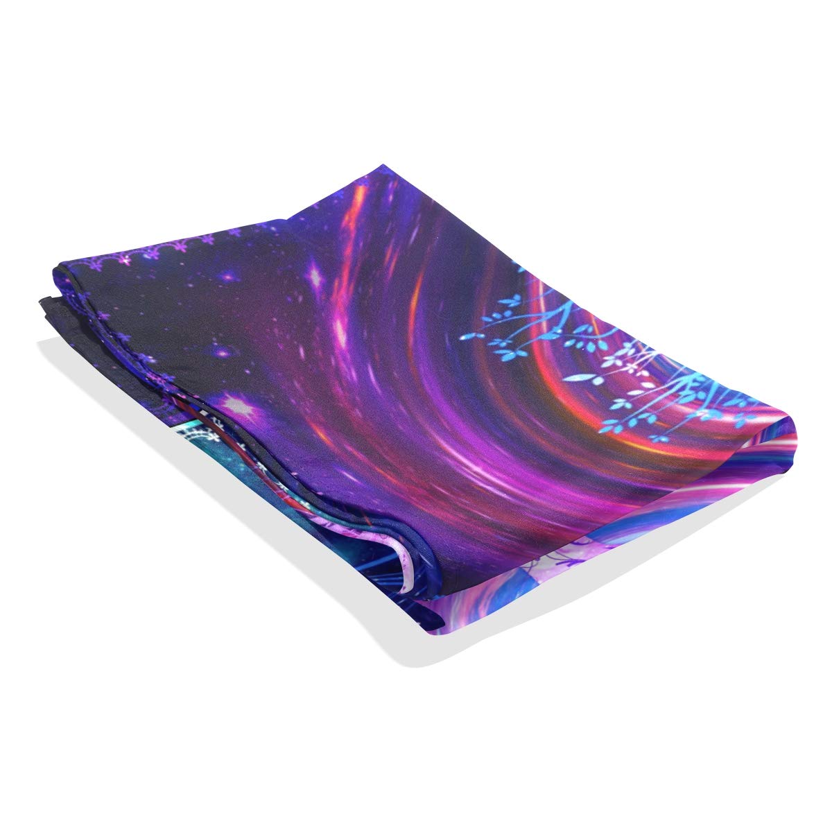 Árbol psicodélico fresco Trippy tapices galaxia púrpura naturaleza colgante de pared Árbol de la vida gótico decoración de pared