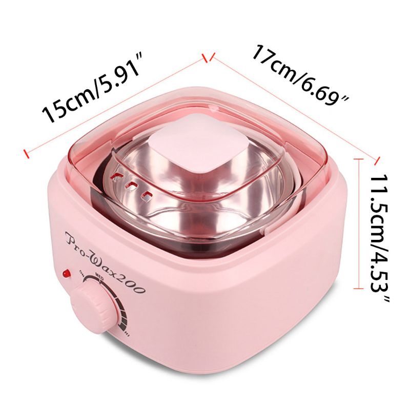 500Cc Mini Wax Warmer Heater Elektrische Handen Spa Ontharing Ontharingscrème Smelten Wax Machine Pot Temperatuurregeling