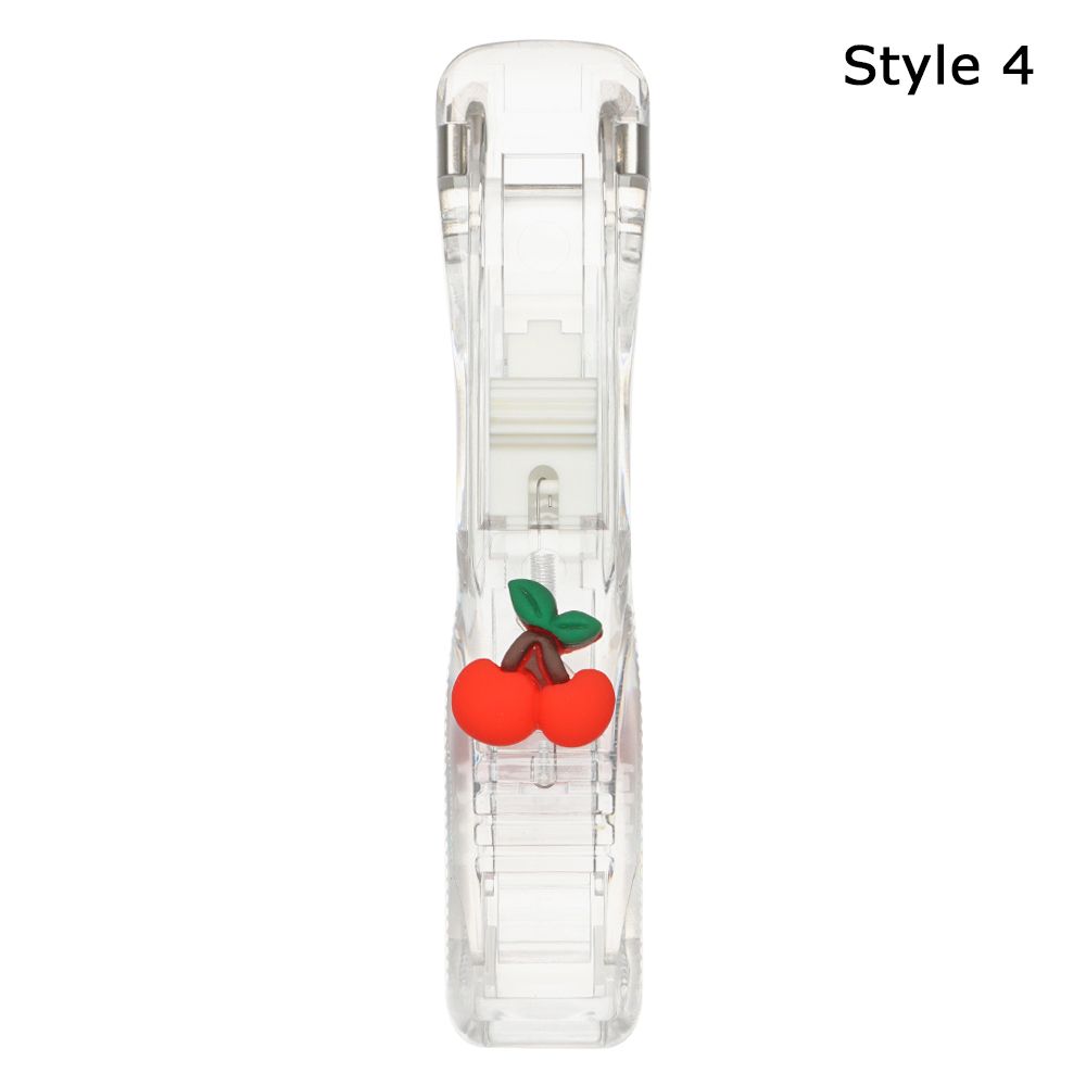2022 Push Clip Stapler Staple Remover Binder Push Clamp Tape Dispenser Paper Clips Office Supplies Set Desktop Supplies: Style 4