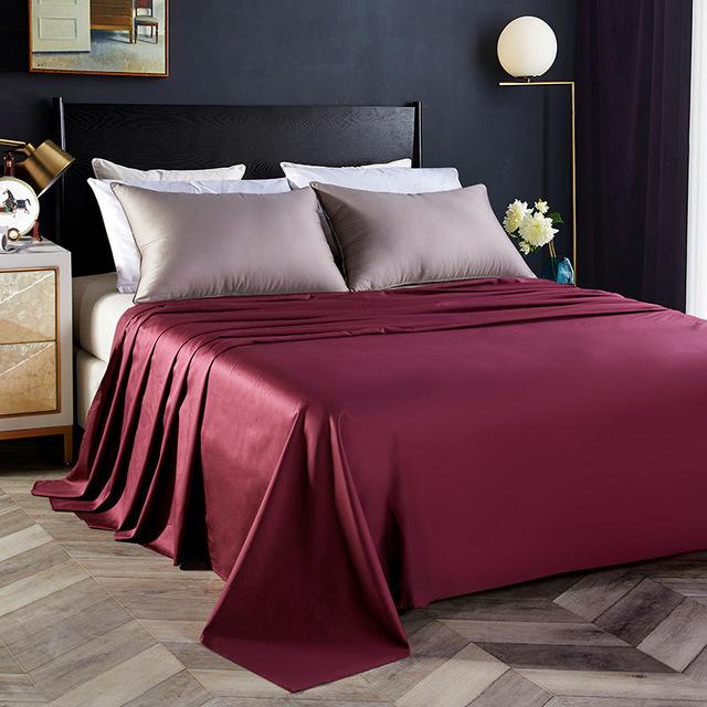 46 Flat Sheet Single 300 Thread Count 100% Egyptian Cotton Hotel Collection Luxury Flat Sheet Sold Separately: Red / 245cm245cm