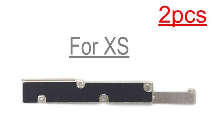 1einstellen 2Stck Für iPhone X XS MAX XR kleine teile metall eisen halterung Schild Platte batterie Dock ladegerät vordere kamera wifi biegen schrauben: Pro XS