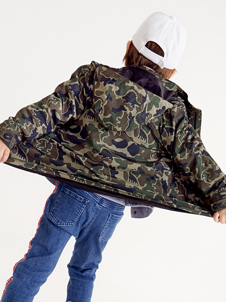 Balabala kids jongens 2 in 1 outdoorjas met een uitneembare fleece voering jas kinderen peuter jongens winterjas jas buitenkleding