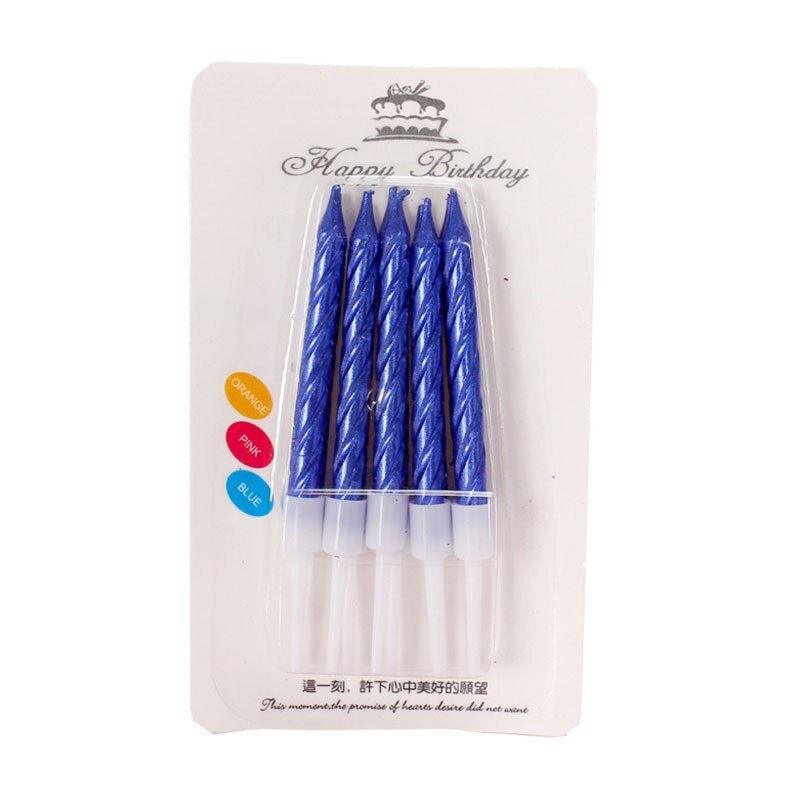 10Pcs/box Candle Cake Party Birthday Party Festival Supplies Lovely Birthday Candles For Kitchen Baking Party Supplies: 6