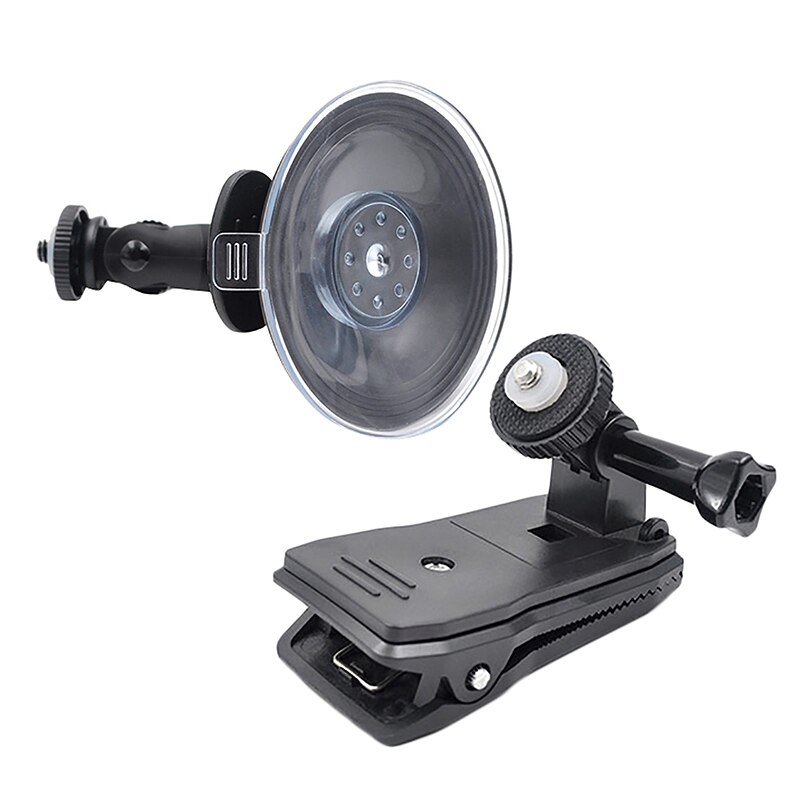 3c-2x tischhalterungen & saugnapf für insta 360 eins x/evo zubehör & rucksackclip