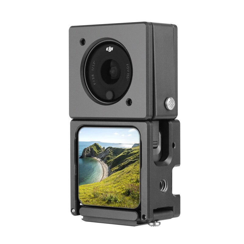 Schutzhülle aus aluminiumlegierung für dji action 2 sportkameras, passend für den rabbit cage rahmen und die osmo action 2 schutzhülle.