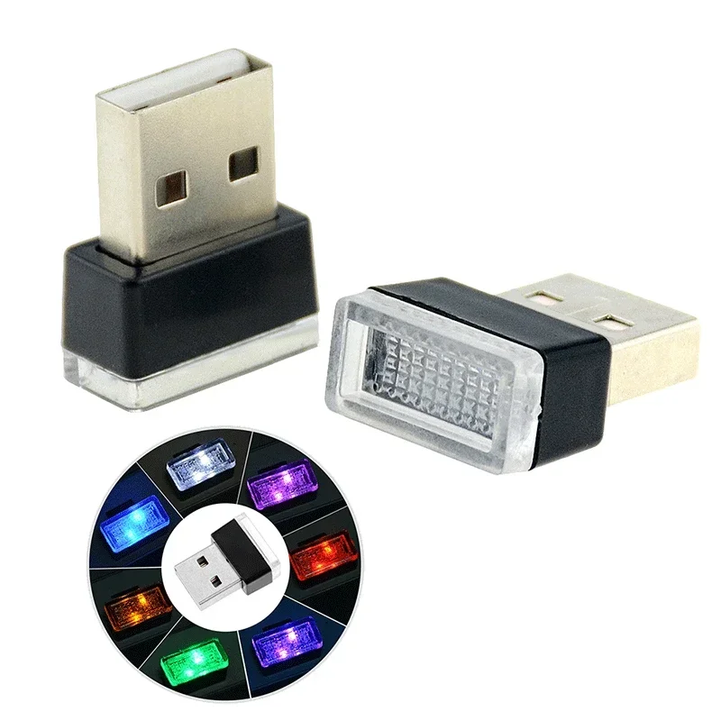 Auto USB Atmosphäbetreffend Licht LED Modifikation-freies dekoratives Licht Auto Innenraum Fuß Beleuchtung Auto Stimmungslicht