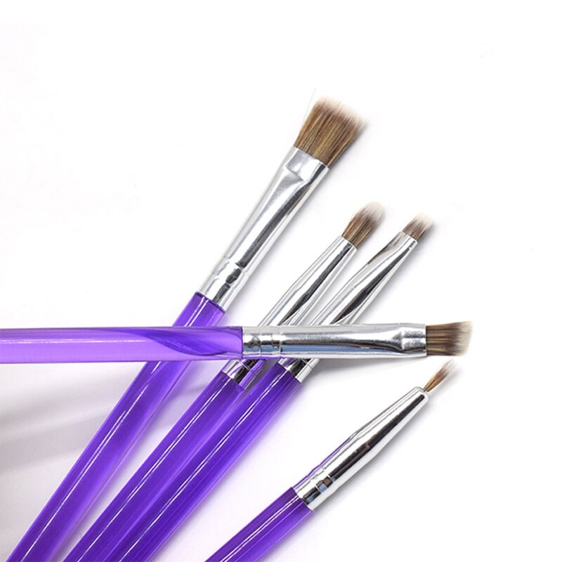 5pcs/set Fondant Cake Painting Brush Decorating Painting Dusting Icing Pastry