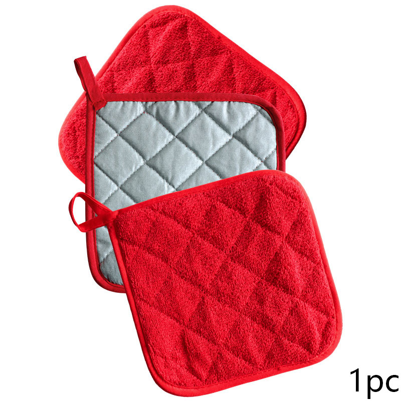 Soportes para ollas y toallas resistentes al calor, soporte para alfombrilla antideslizante de algodón, almohadillas calientes, manteles individuales para mesa, accesorios para cocina y hornear
