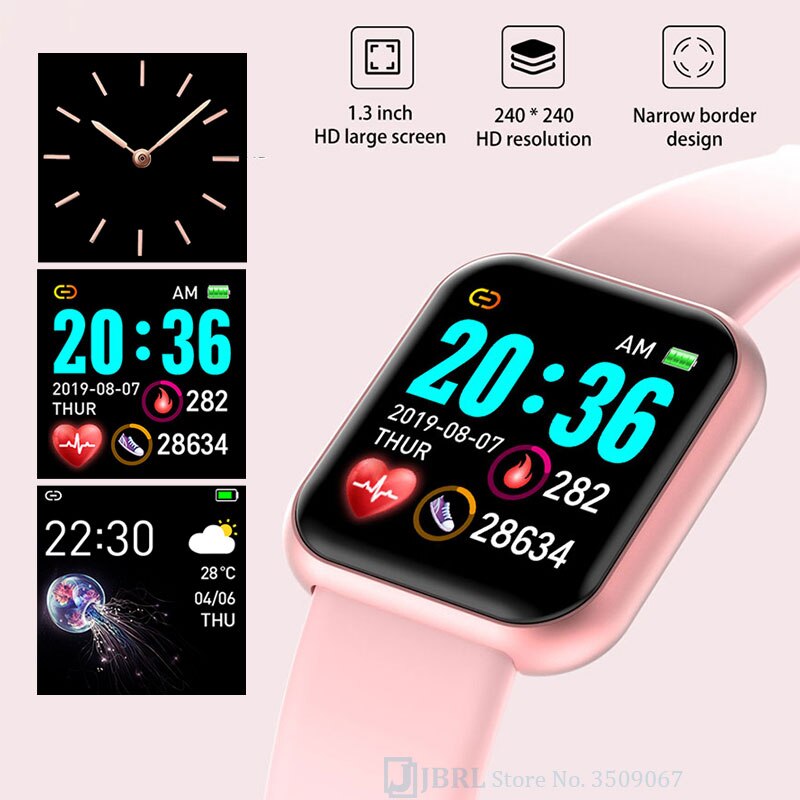Smart band kvinder mænd smart armbånd fitness tracker smartband til android ios armbånd silikone armbånd smart-band