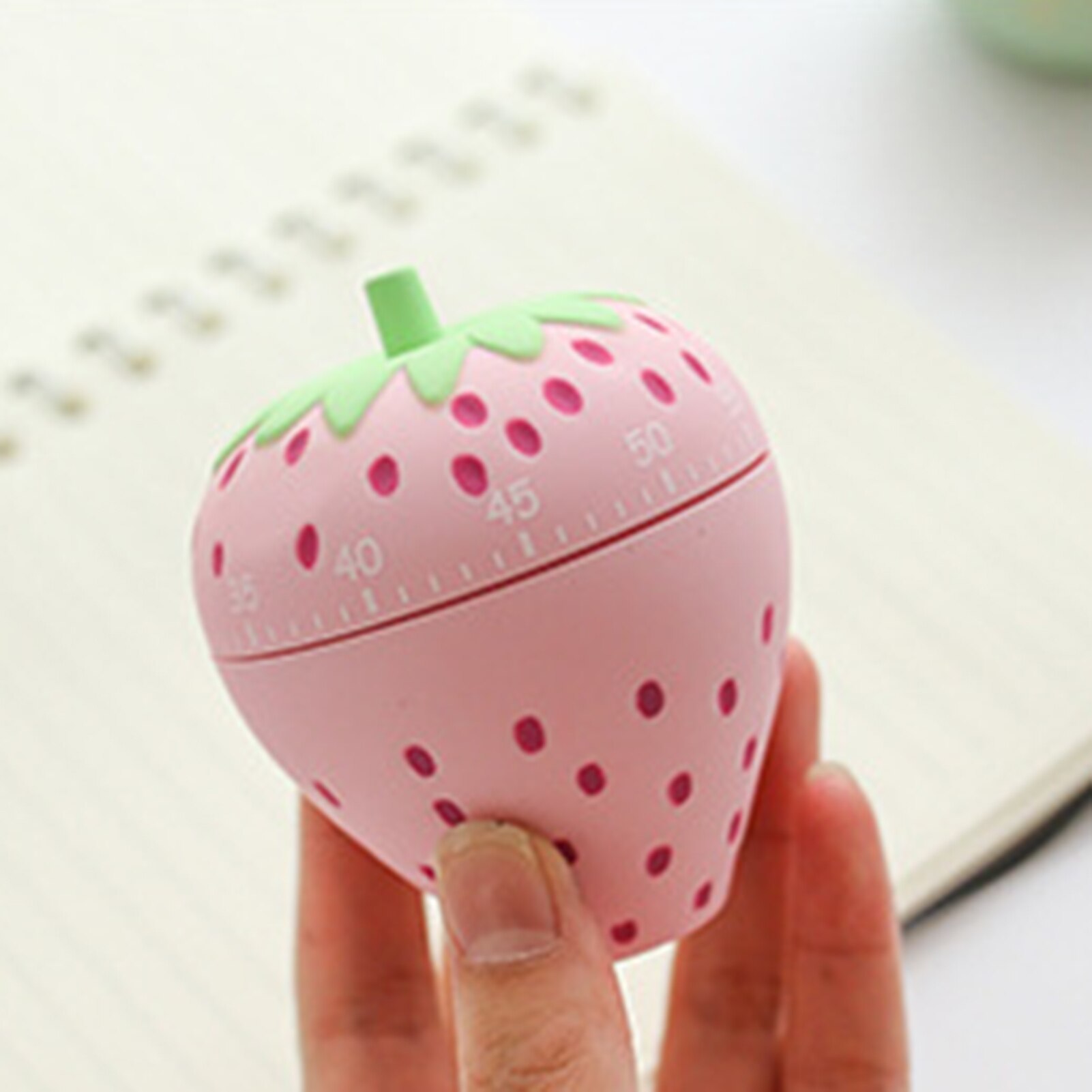 Kitchen Mechanical Timer Cute Strawberry Kitchen Timer Reminder Can Be Set To 1-60 Minutes Suitable For Kitchen