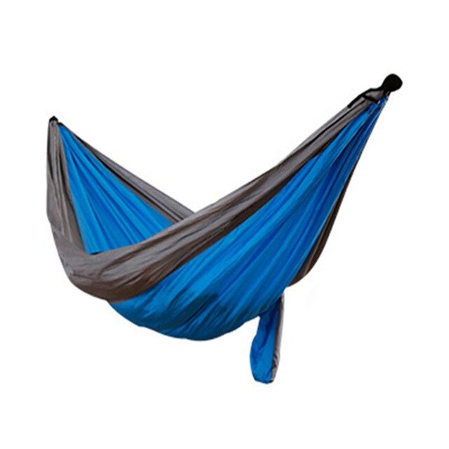 270x140cm Picnic Camp Tent Nylon Camping Hanging Hammock Outdoor Swing Camping Hiking Rest Bed Survival Supplies: Army Green