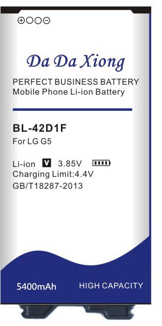 Da Da Xiong 5400Mah BL-42D1F Batterij Voor Lg G5 H850 H820 H830 H831 H840 H868 H860N H860 LS992 US992 f700L F700S F700k VS987