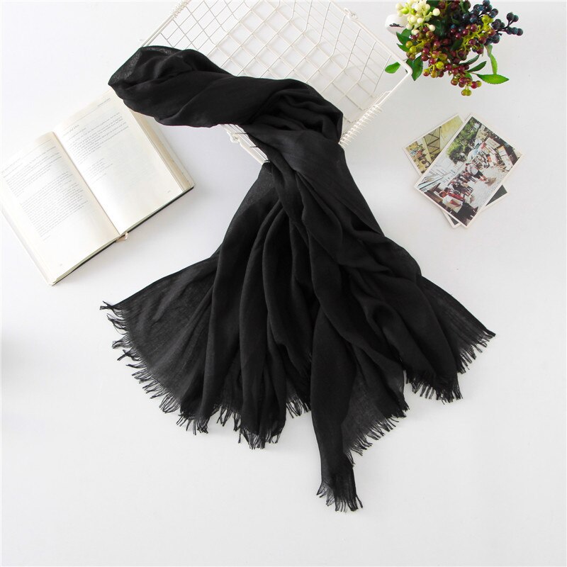Effen winter dames katoenen sjaal pashmina sjaals warme dekens omslagdoeken dames foulard bandana merk sjaals sjaals hijab: Zie grafiek 5