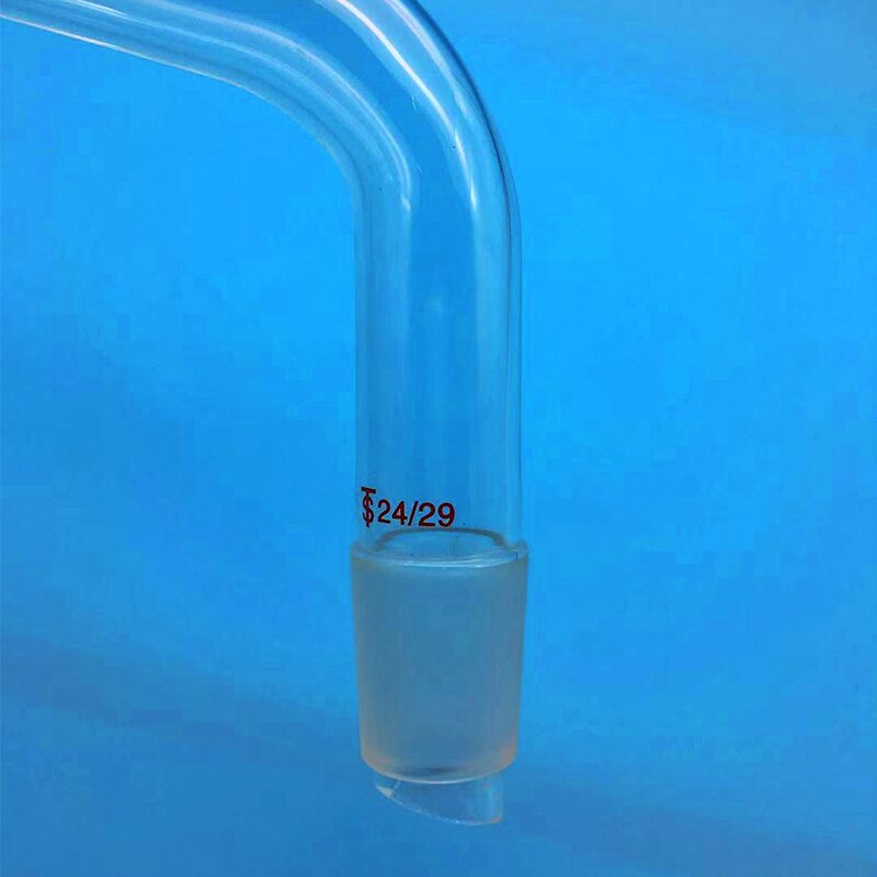 Glass Three-Way Adapter,Distillation Head,Oblique Down Type,Lab Glassware