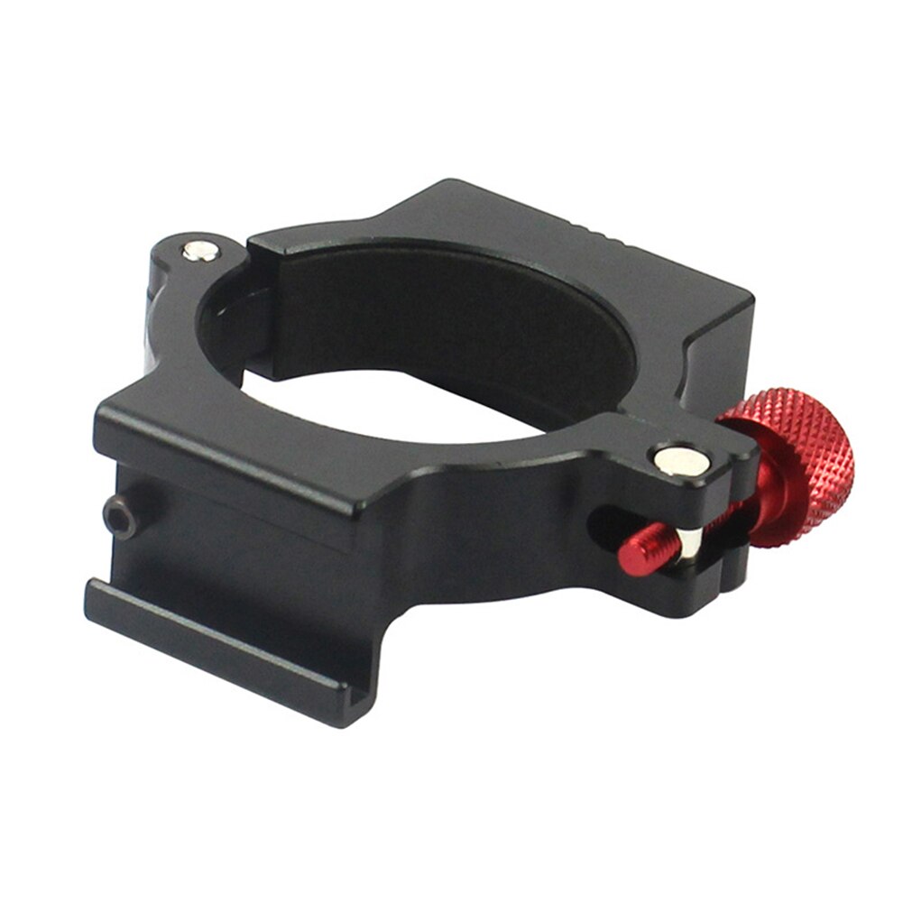 Extensión Adaptador de zapata firmemente estabilizador con soporte de 4 anillos accesorio de luz de vídeo para Zhiyun Smooth 4 manillar Gimbal