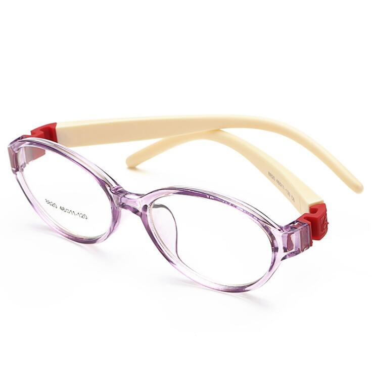 Detachable Rubber Leg Kid Glasses Eyeglasses Kids Frames Optical Eyewear for Children No Screw Safe TR Food Grade Myopia Lense