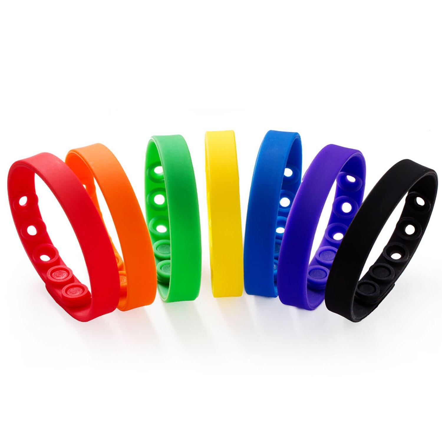 Braccialetto moda donna uomo braccialetti in Silicone adulto adolescente sport braccialetto regolabile regalo esterno ragazze ragazzi