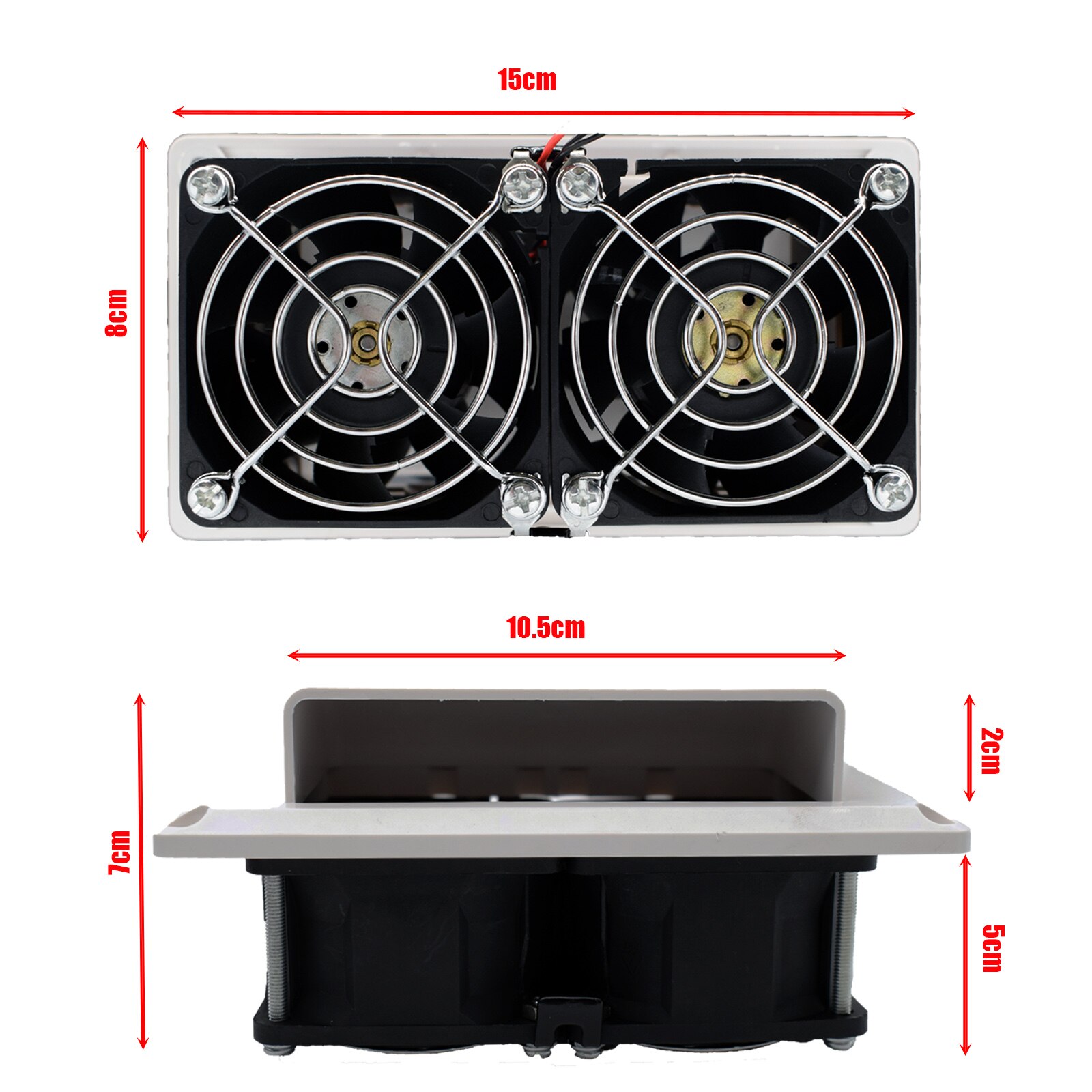 12V 25W Wit Caravan Inner Side Air Cooling Ventilator Vent Uitlaat Ventilatie Voor Rv Boot Marine Yacht lage Ruis Rustige Trip