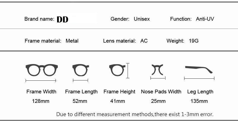 Gafas con montura dorada de aleación hexagonal para hombre y mujer, lentes ópticas Retro clásicas, transparentes, pequeñas