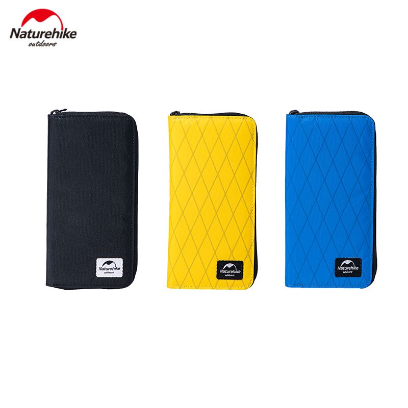 NatureHike RFID Blocking Travel Passport Wallet Documents Organizer Zipper Case Passport Holder RFID BLOCKING PROTECT