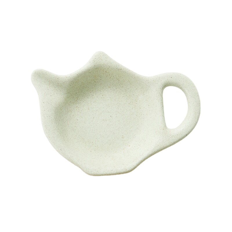 Assiette latérale de blé paille | Théière en forme de petit plat à sauce, plat froid, assiette 32g