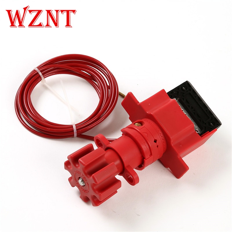 Universal Valve Lockout with Sheathed Cable,Valve Lock Lockout