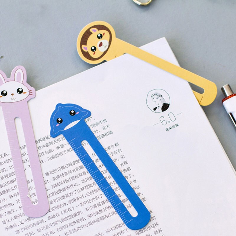 30pcs/lots Cute Animal Farm Paper Bookmark Book Holder Kawaii Stationery for Children School Supplies Kawaii Student