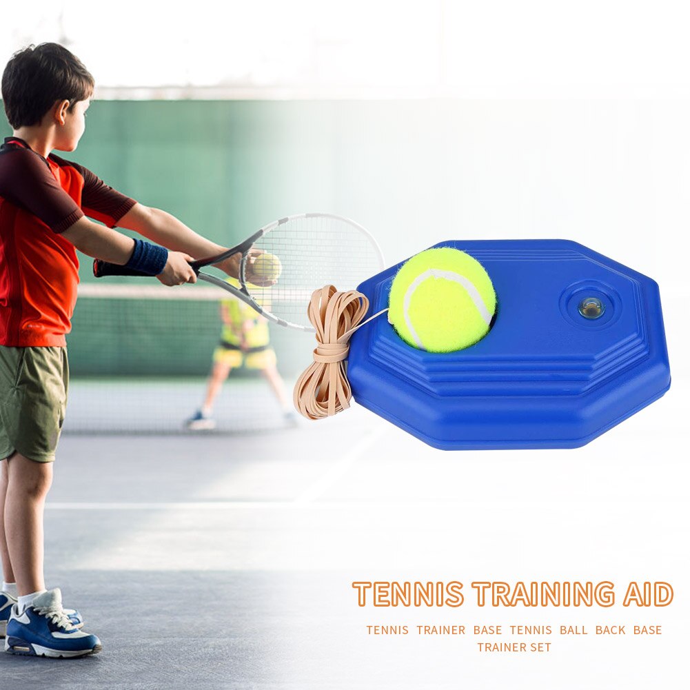 tennis allenatore Sfera di Rimbalzo Battiscopa sport combattimento Dispositivo Blu se stesso-studio Palla Da tennis Corda Rimbalzo Ginnico con Campi Da tennis