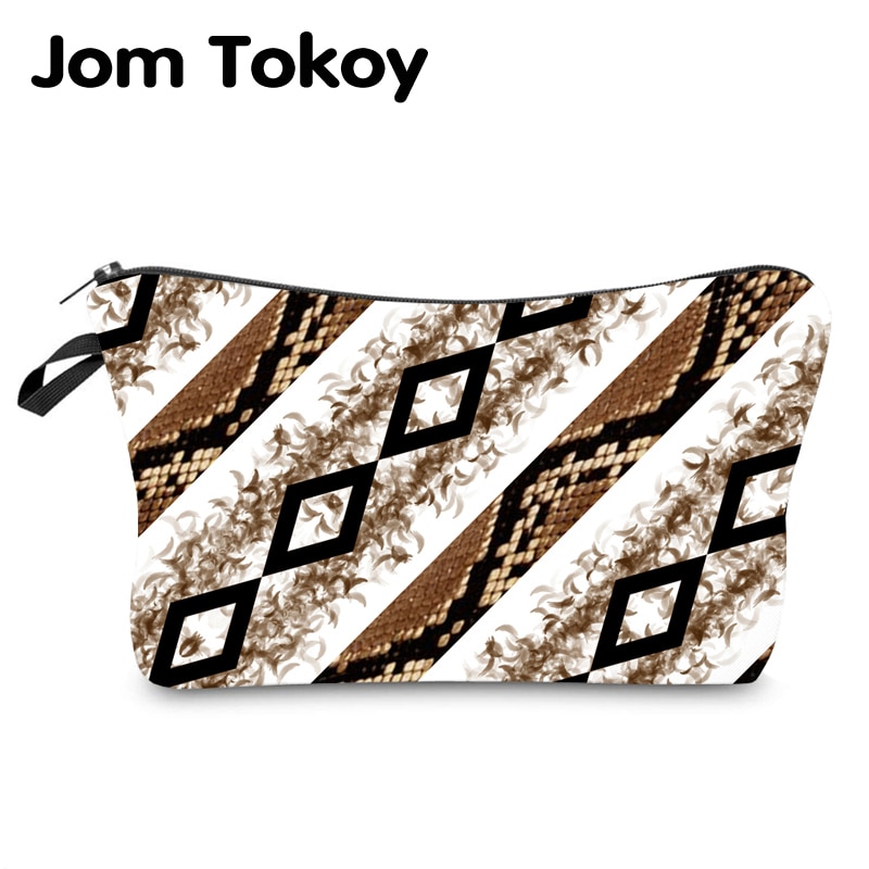 Jom Tokoy Waterbestendig Make-Up Tas Afdrukken Luipaard Cosmetische Bag Organizer Bag Vrouwen Multifunctionele Schoonheid Tas Hzb973