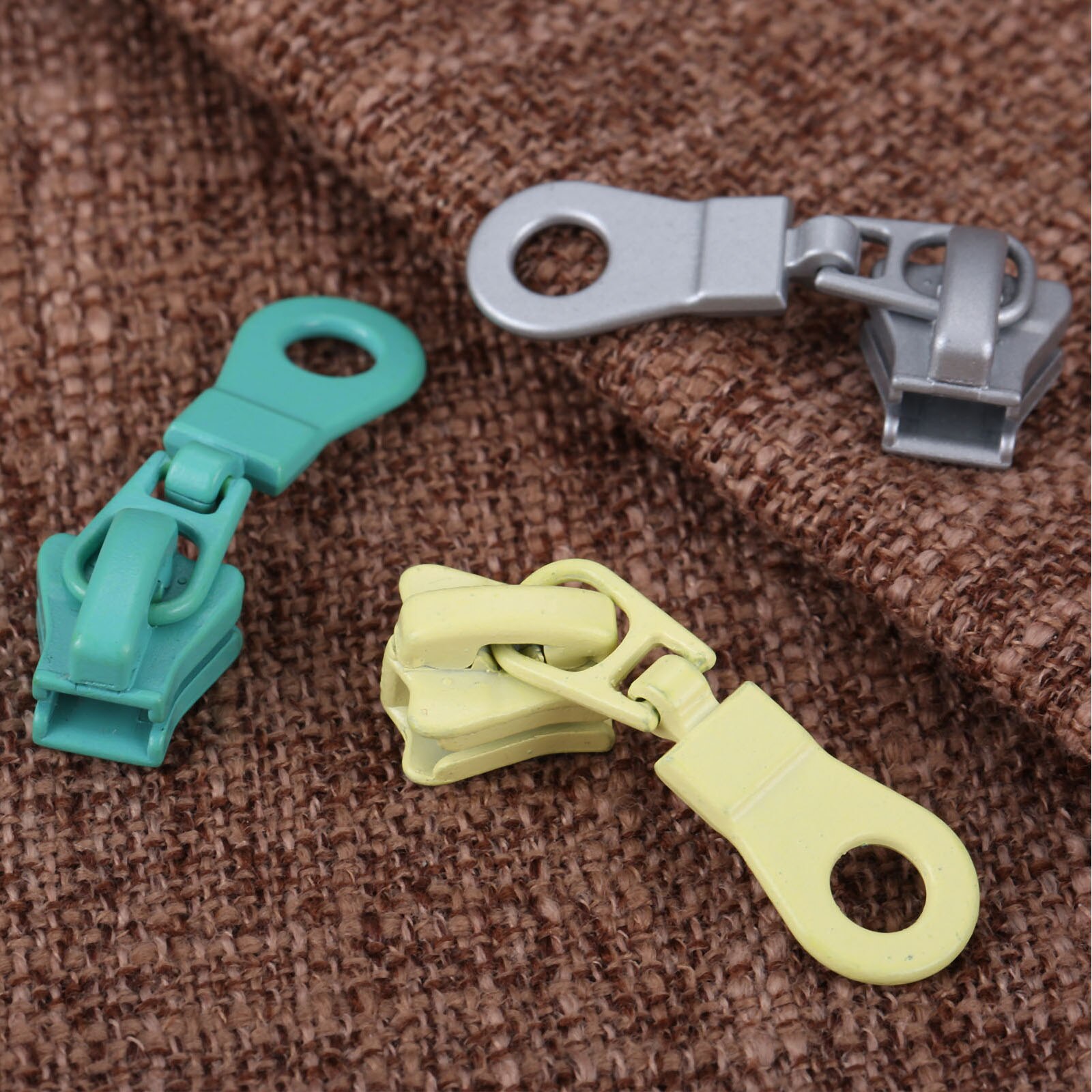 10/11Stck 40*12mm Zink-legierung Reißverschluss Schieberegler Metall Reißverschluss Schieberegler Reißverschlüsse Kopf DIY Koffer Kleidung tasche Reparatur NäHenne Zubehör