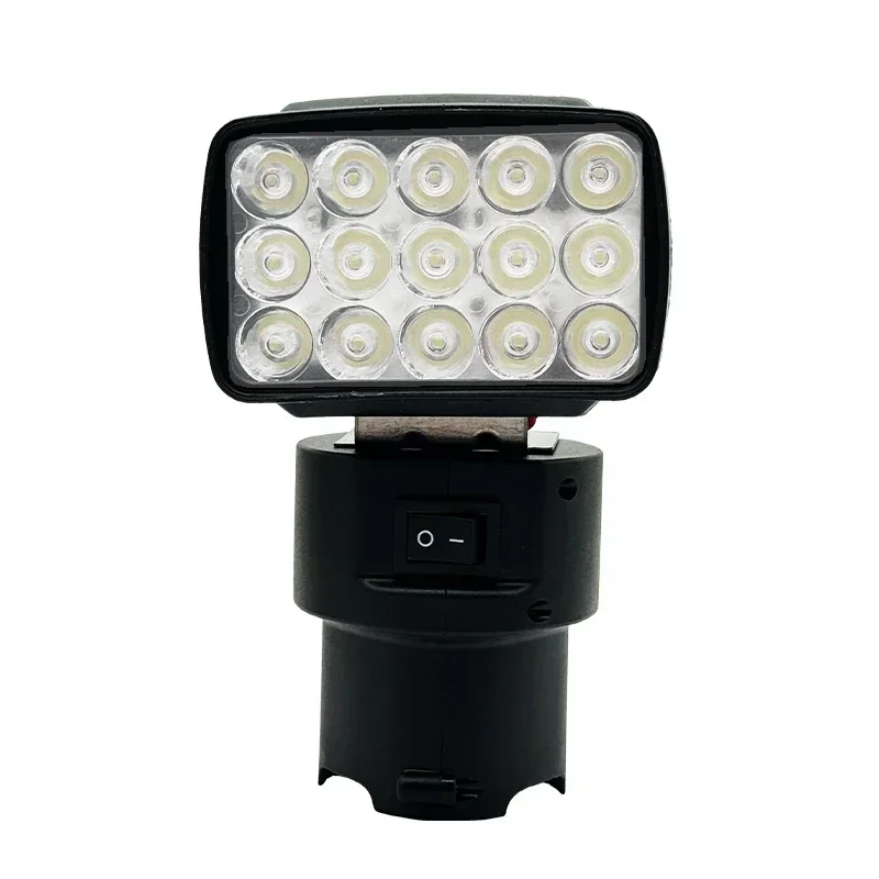 Lámpara de trabajo con batería de litio, foco, linterna para Lomvum DeYun ZhiPu para KoMax GCRAFT, batería de litio de 12V y 10,8 V