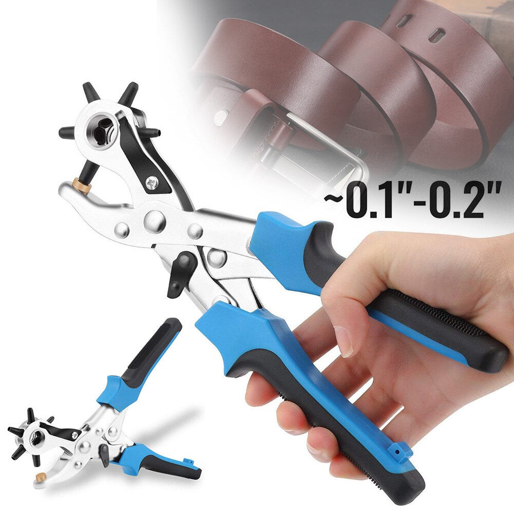 Perceuse à trous pour ceinture en cuir | Outil de perçage, fabricant de trous, outils rotatifs rotatifs rotatifs DNJ998