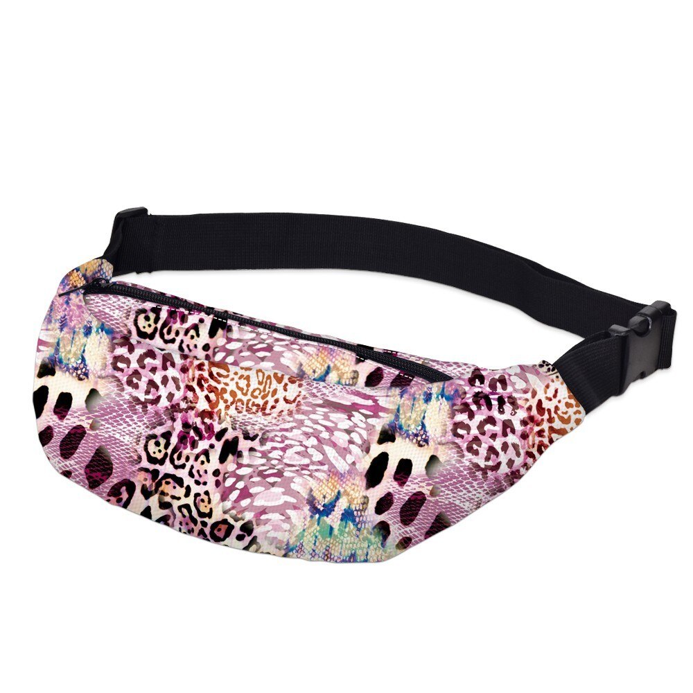 Deanfun Printing Space UFO Alpaca Fanny Pack Woman Waterproof Llama Waist Pack Man Bum Bag Women for Travel YB-49: YB-38-00041