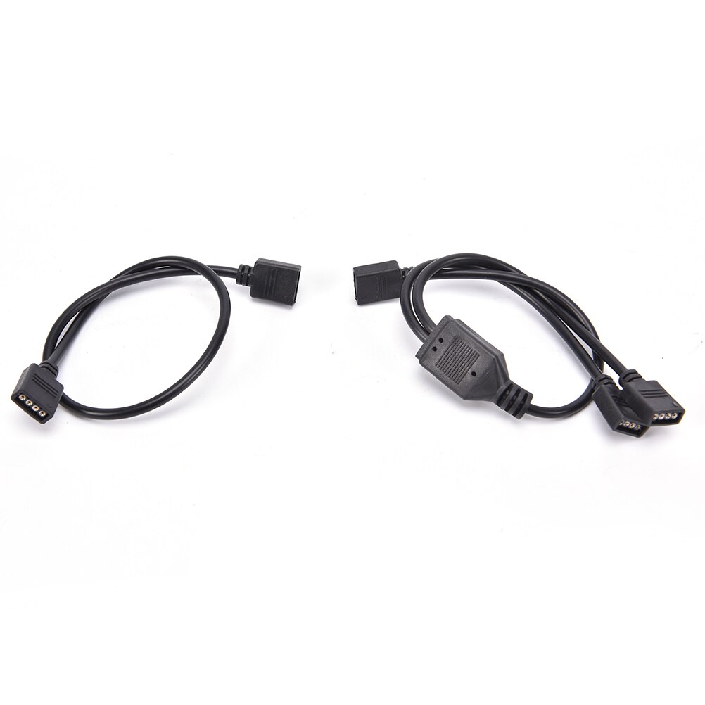 1 Tot 1/2/3/4 Ports Female Verbinding Kabel Voor Led Rgb Strips Licht Connector 4 Pin Splitter Voor 3528 5050 Rgb Led Strip