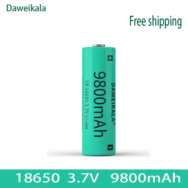 18650 3.7V 9800mAh Rechargeable Battery for Flashlight Torch Headlamp Li-ion Rechargeable Battery