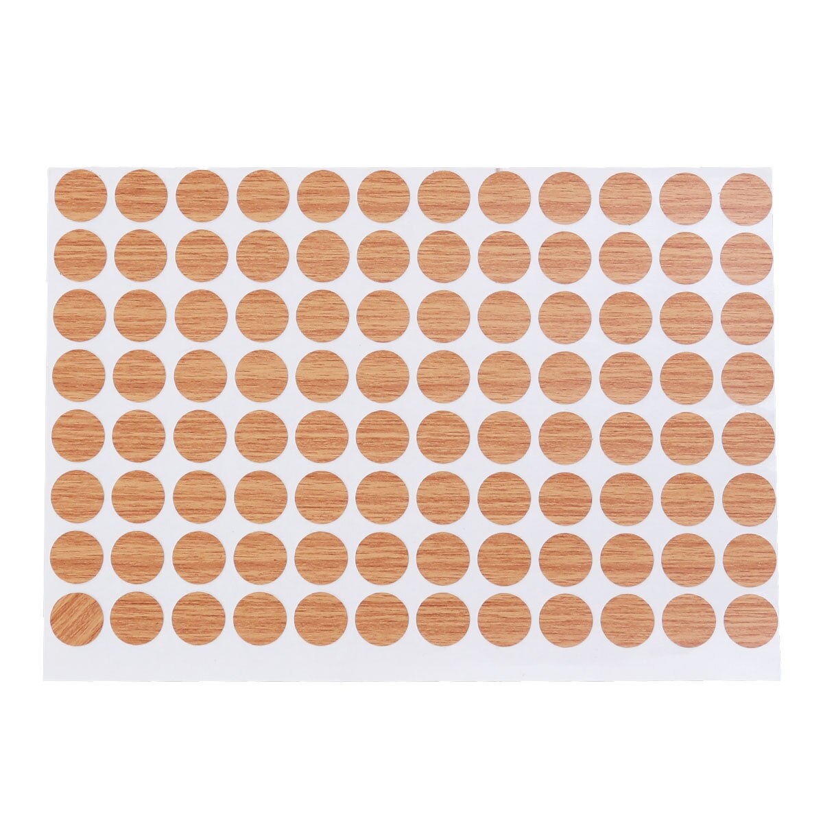 Cache-trou de vis étanche antidérapant, autocollants décoratifs (01) de 15mm, 96 pièces/feuille: As Shown