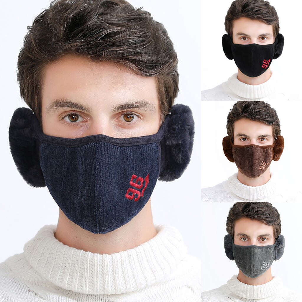 Mode Stofkap Universele Effen En Smog-Wasbaar Masker Voor Volwassenen In Europa En Amerika Comfortabel En Zacht masker 1Pcs