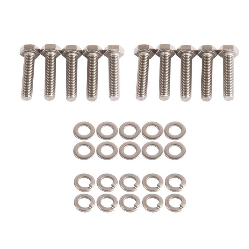 for FORD 6.8 LITER V10 STAINLESS EXHAUST MANIFOLD BOLTS *FITS ANY V10*