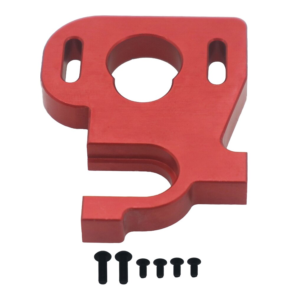 Legering Gefreesd Verstelbare Motor Mount Voor Rc Hobby Model Auto 1-14 Wltoys 144001 Buggy Optie Onderdelen Hop-ups Deel