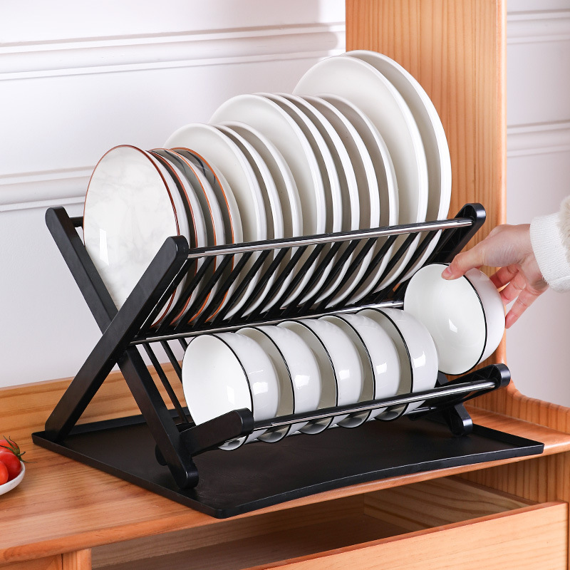 Multifunktionaler Küchenorganizer – 41x19x46 Cm, Grau, Für Teller & Töpfe