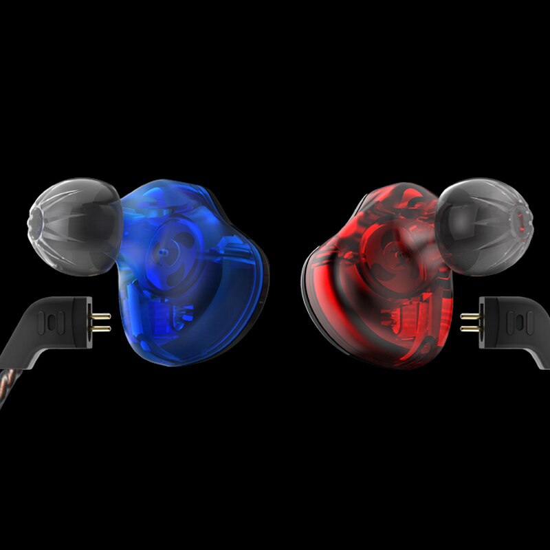KZ ED12 Custom Stijl Oortelefoon Afneembare Kabel In Ear Audio Monitoren Geluidsisolerende HiFi Muziek Sport Oordopjes Met Microfoon