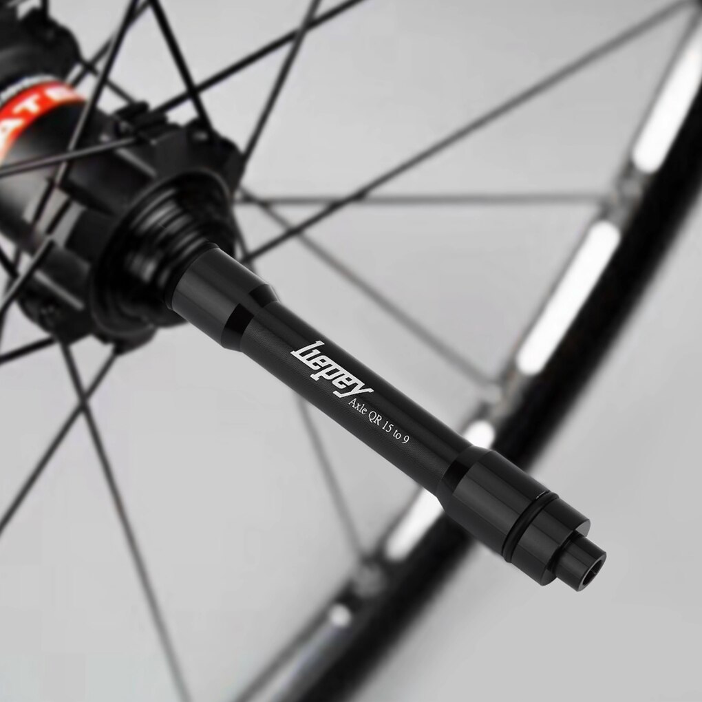 15Mm Tot 9Mm Fiets Voorwiel Steekas Adapter Mtb Fiets Quick Release Wielas Adapter Converter