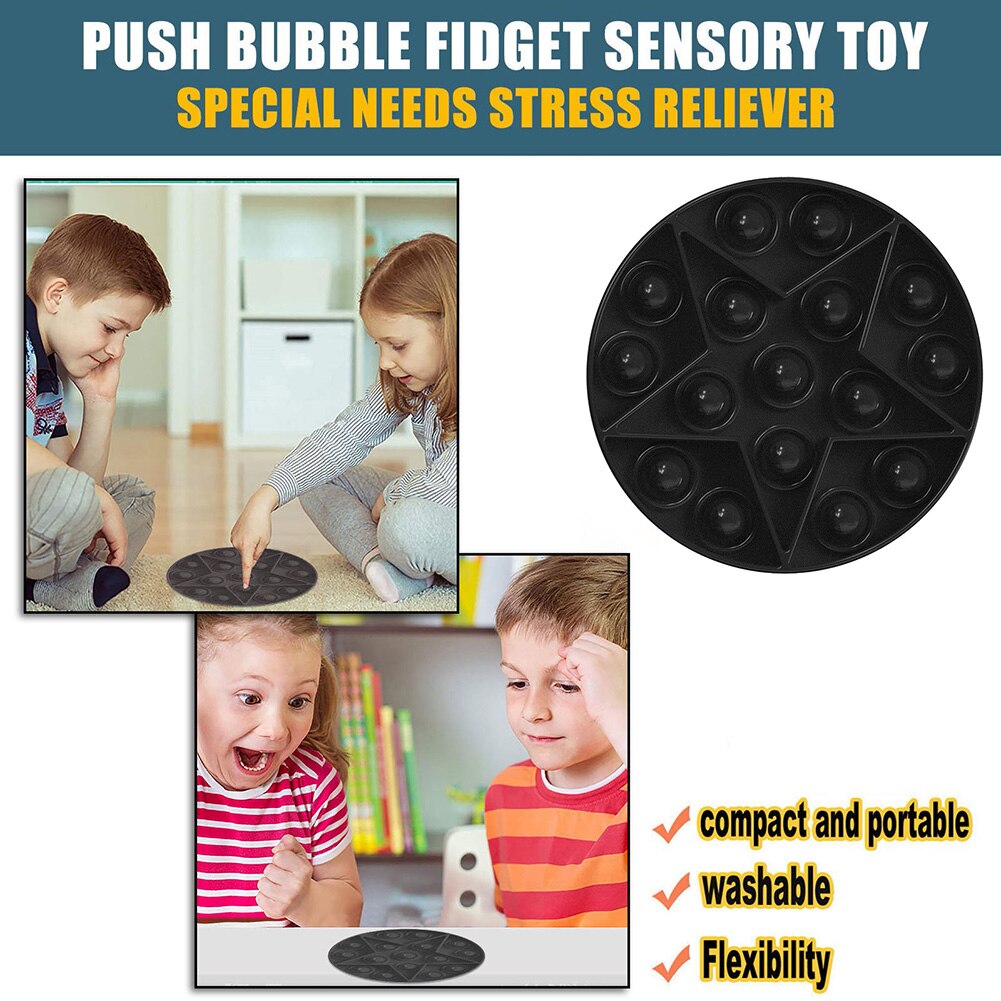 Neue Push-Blase Zappeln Anti-Stress-Spielzeug Erwachsene Kinder Einhorn Pop Zappeln Es Sensorischen Spielzeug Autismus Spezielle Bedürfnisse Stressabbau