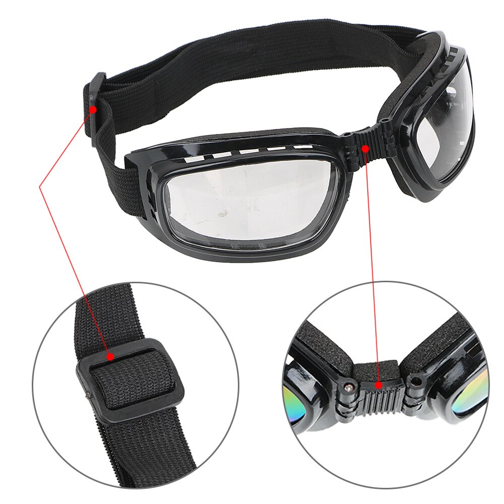 FORAUTO Motocross gafas de sol a prueba de viento a prueba de polvo antideslumbrante deportes esquí UV gafas de protección de la motocicleta